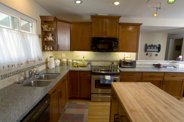 Cherry Cabinet Remodeling in Placerville